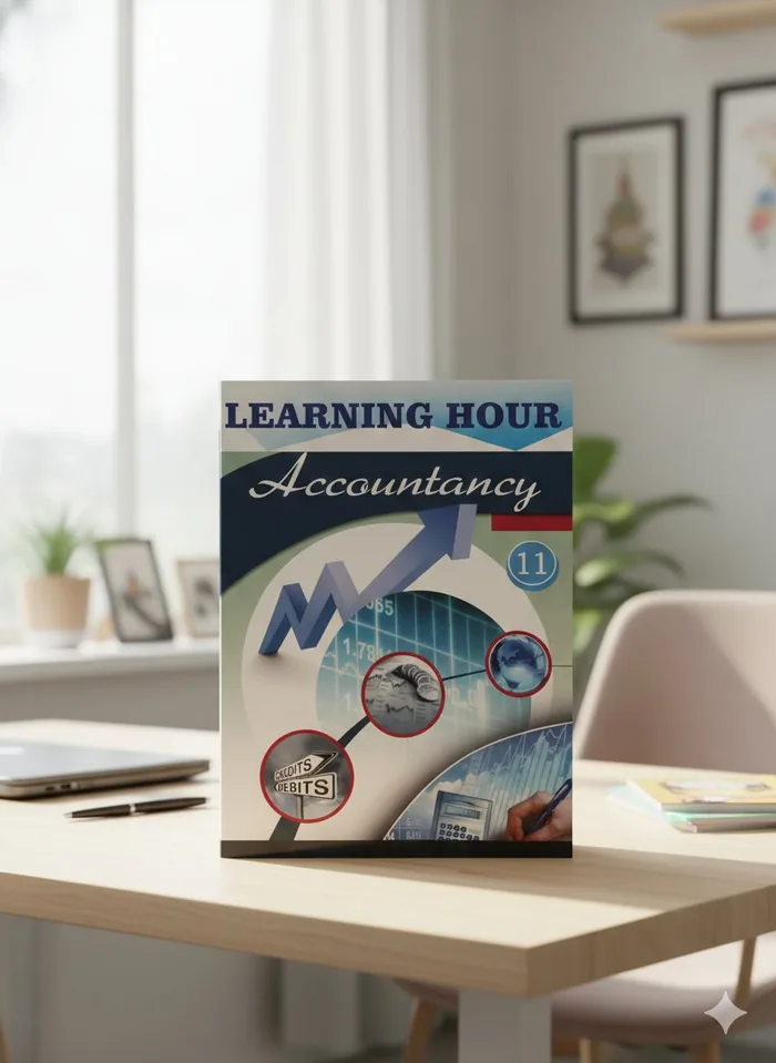 Learning Hour Accountancy academic book printed by Bajaj Enterprises