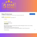 Google review screenshot showing 4.8 star rating